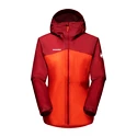 Dámská bunda Mammut  Kento Light HS Hooded Jacket Blood Red/Hot Red
