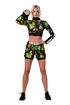 Dámská bunda Nebbia Ocean Selected High-energy crop jacket 564 jungle green