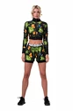 Dámská bunda Nebbia Ocean Selected High-energy crop jacket 564 jungle green