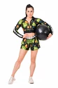 Dámská bunda Nebbia Ocean Selected High-energy crop jacket 564 jungle green