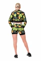 Dámská bunda Nebbia Ocean Selected High-energy crop jacket 564 jungle green