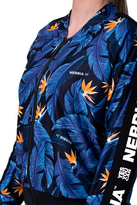 Dámská bunda Nebbia Ocean Selected Power sporty jacket 562 ocean blue M - thumb (3)