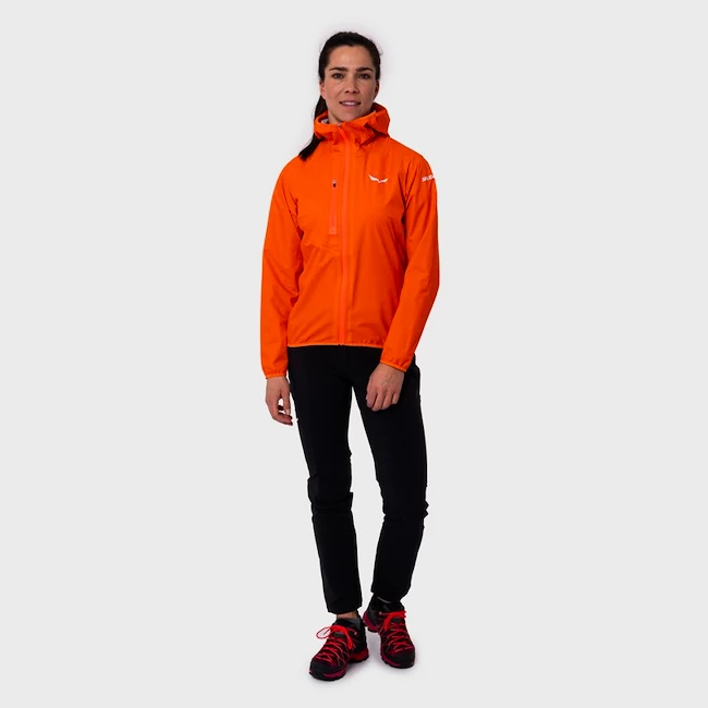 Dámská bunda Salewa  Puez Light PTX Red Orange