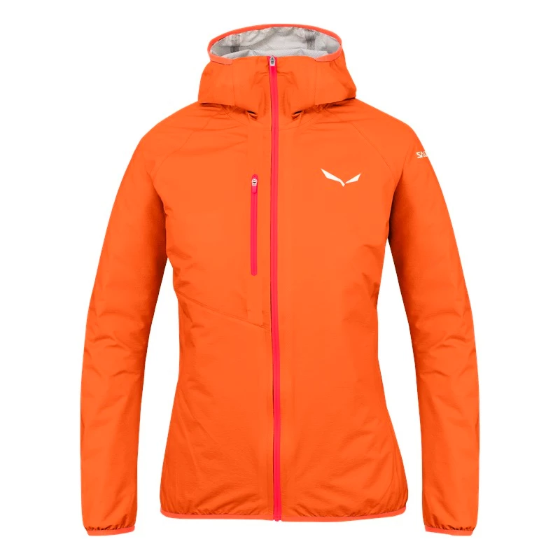 Dámská bunda Salewa  Puez Light PTX Red Orange