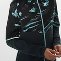 Dámská bunda Salomon Agile FZ Hoodie Crystal Blue