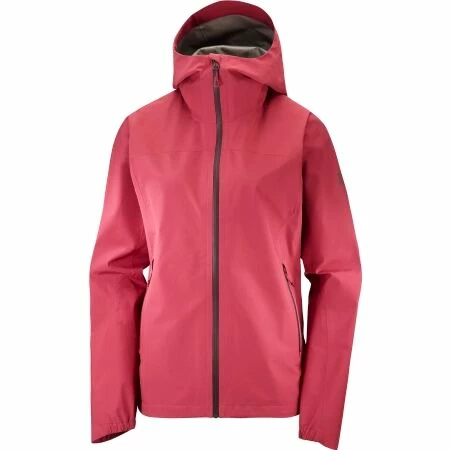 Dámská bunda Salomon  Outline GTX®  2.5L Jkt Earth Red