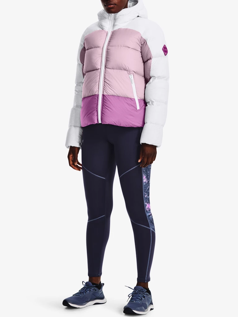 Dámská bunda Under Armour  CGI Storm Down Blocked Storm Jkt-WHT