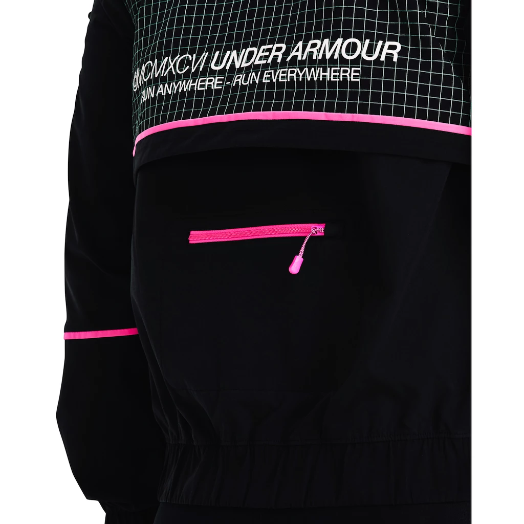 Dámská bunda Under Armour  Run Anywhere STORM Jacket-BLK