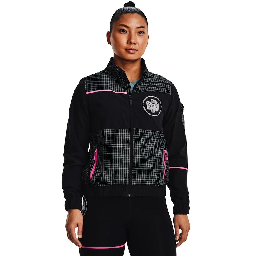 Dámská bunda Under Armour  Run Anywhere STORM Jacket-BLK