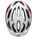 Dámská cyklistická helma BELL Coast lesklá bílá-růžová