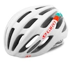 Dámská cyklistická helma GIRO Saga bílá/vermilion