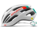 Dámská cyklistická helma GIRO Saga bílá/vermilion