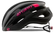 Dámská cyklistická helma GIRO Saga matná černo-růžová