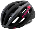 Dámská cyklistická helma GIRO Saga matná černo-růžová