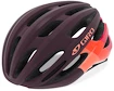 Dámská cyklistická helma GIRO Saga matná fialovo-oranžová