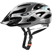 Dámská cyklistická helma Uvex Onyx Lady Line tmavě stříbrná-světle modrá