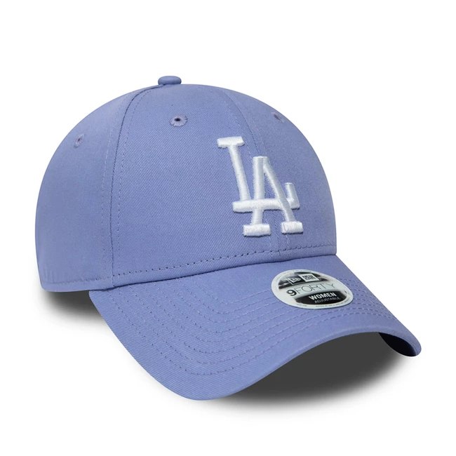 Dámská kšiltovka New Era 9Forty League Essential MLB Los Angeles Dodgers Lavender/White