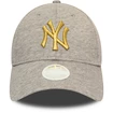 Dámská kšiltovka New Era 9Forty Metallic Logo MLB New York Yankees šedá