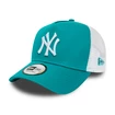 Dámská kšiltovka New Era A-Frame Trucker League Essential MLB New York Yankees Teal/White