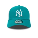 Dámská kšiltovka New Era A-Frame Trucker League Essential MLB New York Yankees Teal/White