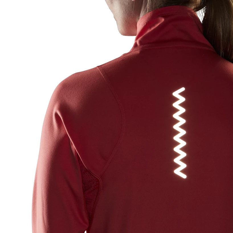 Dámská mikina adidas  Run Fast 1/2 Zip Semi Turbo S