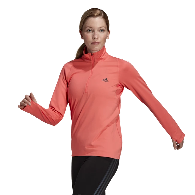Dámská mikina adidas  Run Fast 1/2 Zip Semi Turbo S