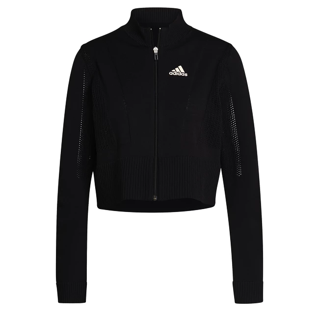 Dámská mikina adidas  Tennis Primeknit Jacket Primeblue Aeroready Black