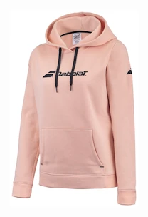 Dámská mikina Babolat  Exercise Hood Sweat W Tropical Peach S