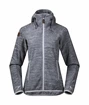 Dámská mikina Bergans  Hareid Fleece Grey