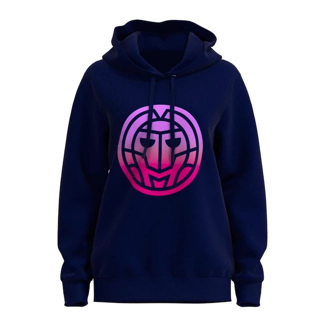 Dámská mikina BIDI BADU  Colortwist Chill Hoody Dark Blue S