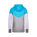 Dámská mikina BIDI BADU  Flavia Lifestyle Hoody Aqua/Grey White