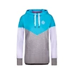 Dámská mikina BIDI BADU  Flavia Lifestyle Hoody Aqua/Grey White S