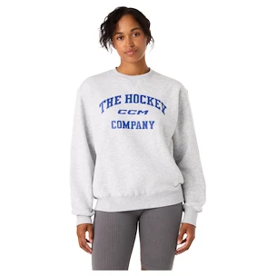 Dámská mikina CCM  Athleisure Crew Grey Melange