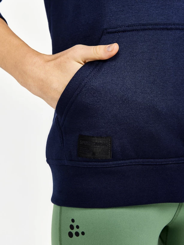 Dámská mikina Craft  Core Hood Navy Blue XS
