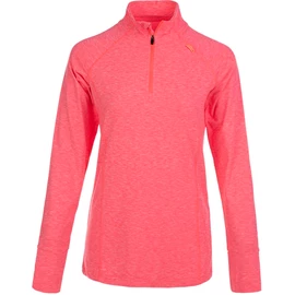 Dámská mikina Endurance Core X1 Elite Melańge Midlayer Pitaya Pink