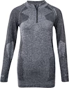 Dámská mikina Endurance Vanilla Melange Seamless Midlayer LS Black