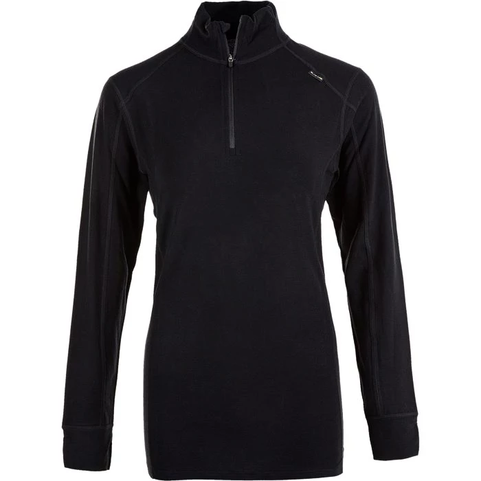 Dámská mikina Endurance  Wool X1 Elite Midlayer Black 34