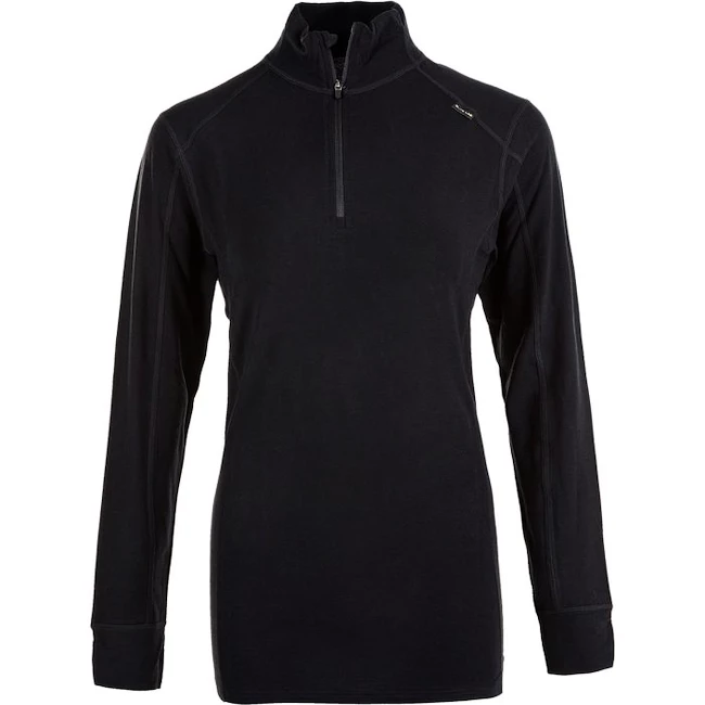 Dámská mikina Endurance  Wool X1 Elite Midlayer Black 34
