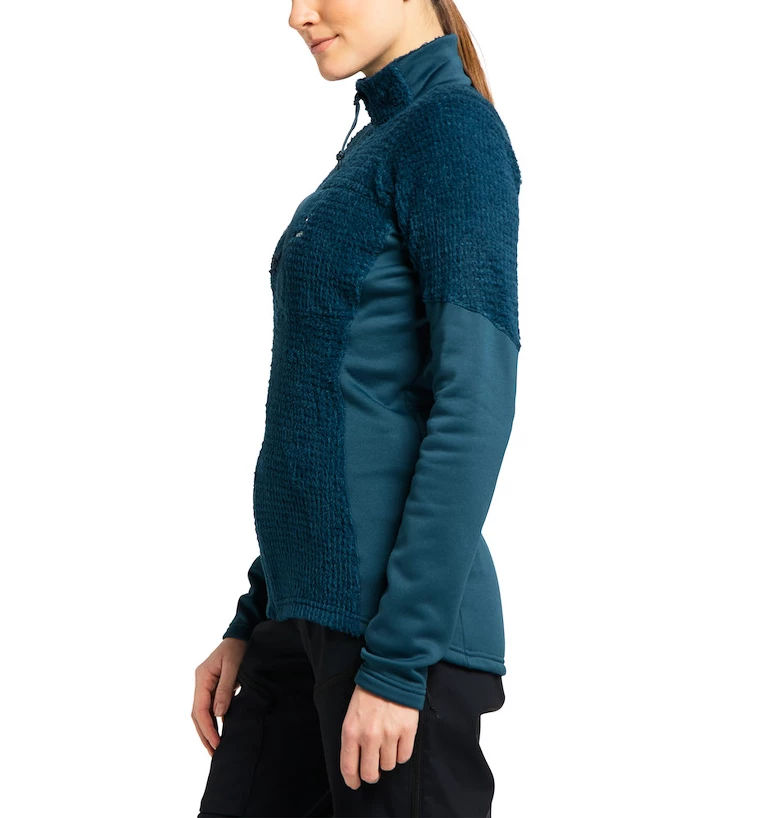 Dámská mikina Haglöfs  Touring Mid modrá, XL XL, modrá