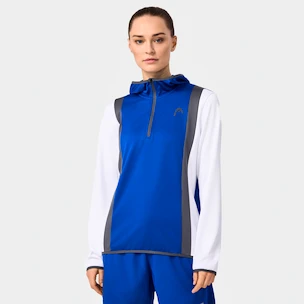 Dámská mikina Head  CLUB 25 TECH Hoodie Women Royal/White