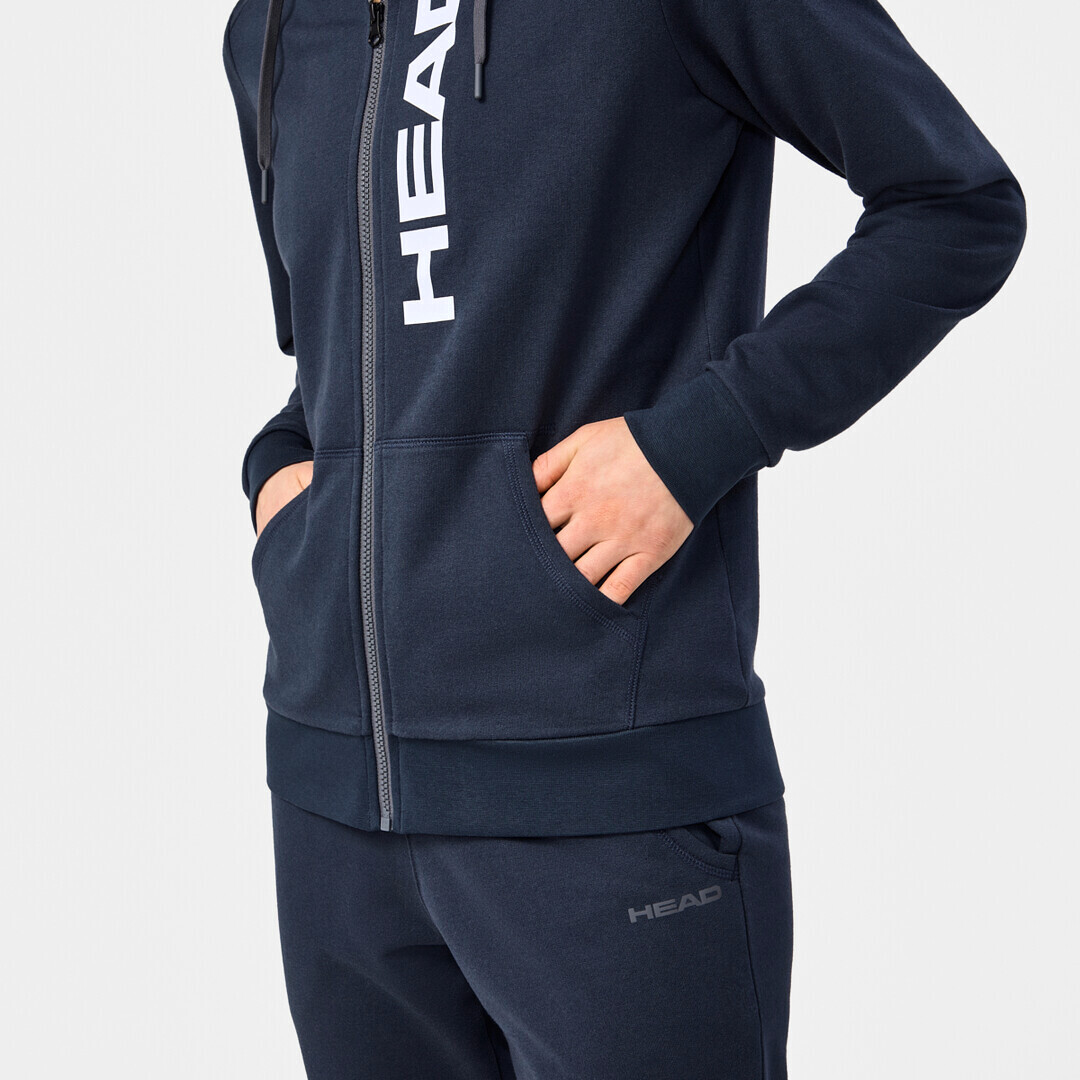 Dámská mikina Head  CLUB ORIGINAL Hoodie FZ Women NV   S - thumb (5)