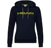 Dámská mikina Head Club Rosie Hoodie Dark Blue/Yellow