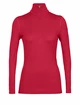 Dámská mikina Icebreaker  W 260 Tech LS Half Zip Cherry