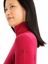 Dámská mikina Icebreaker  W 260 Tech LS Half Zip Cherry