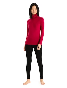 Dámská mikina Icebreaker  W 260 Tech LS Half Zip Cherry