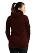 Dámská mikina Icebreaker  W Elemental LS Zip Hood ESPRESSO