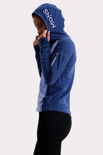 Dámská mikina Mons Royale  Ascend Midi Full Zip Hood Fades of Summer