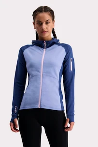 Dámská mikina Mons Royale  Ascend Midi Full Zip Hood Fades of Summer