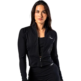 Dámská mikina Nebbia Deni x NEBBIA Fitness Zip Tracktop 314 black