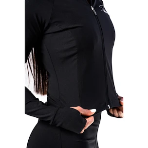Dámská mikina Nebbia Deni x NEBBIA Fitness Zip Tracktop 314 black